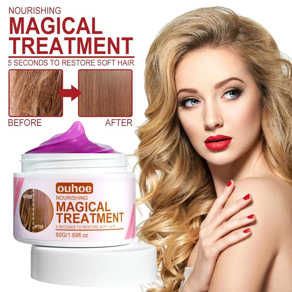 🔥5 SECONDS MAGICAL HAIR TREATMENT (BUY 1 + GET 1 FREE)👉 FOR BOTH MEN AND WOMEN