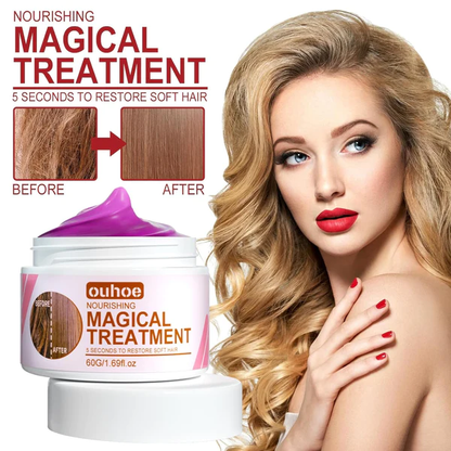 🔥5 SECONDS MAGICAL HAIR TREATMENT (BUY 1 + GET 1 FREE)👉 FOR BOTH MEN AND WOMEN