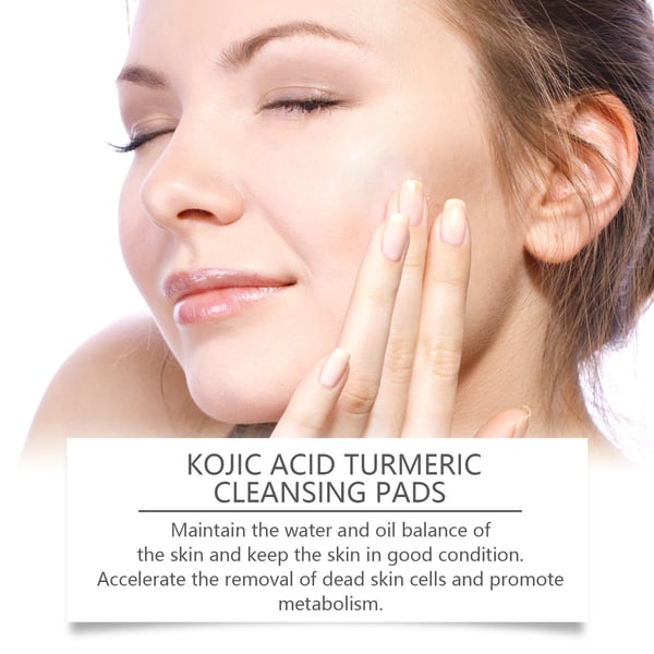 🏆#1 Bestselling🏆 Turmeric Kojic Acid Cleansing Pads