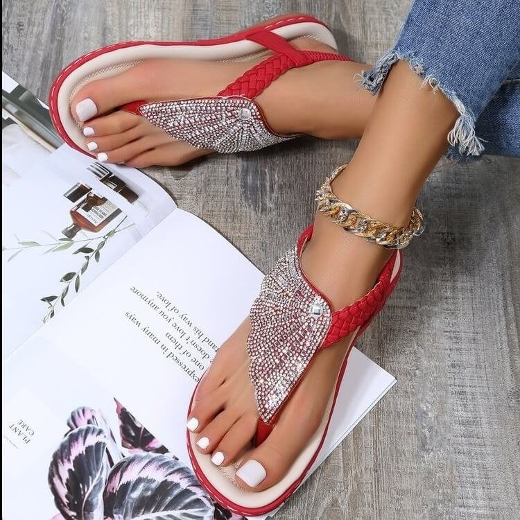 Women Casual Orthopedic Sandals - Fashion Clip Toe Slippers