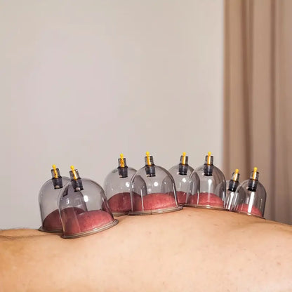 Ensemble de ventouses tasses de thérapie de massage-pour la réduction de la cellulite soulagement des douleurs articulaires du dos et du cou, ensemble de ventouses 