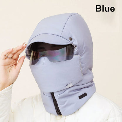 Last Day 70% off-Windproof Full Face Outdoor Mask with Goggles