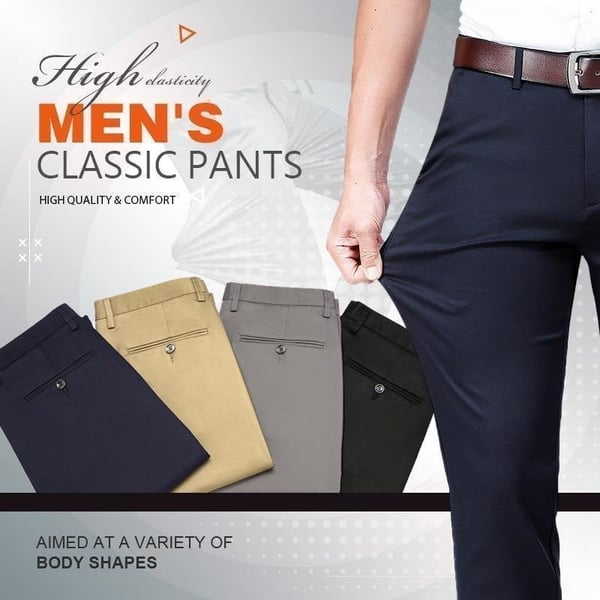 🔥Promoción del último día 49 % de descuento: pantalones de hombre de gran elasticidad (compre 2 envío gratis)