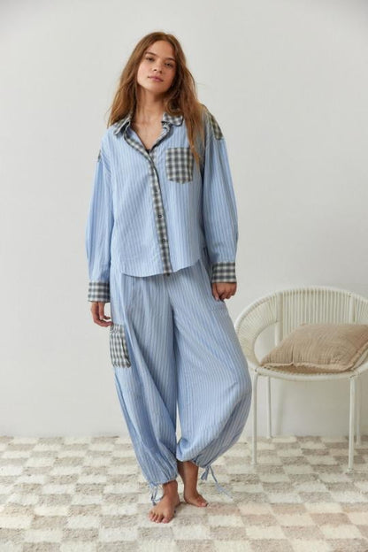 🧃🥰💯Loose pajama set (buy 2 pieces and get free shipping)🧃🥰💯