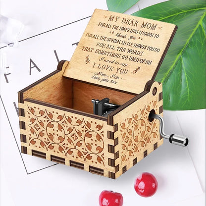 Best Gift-Engraved Music Box