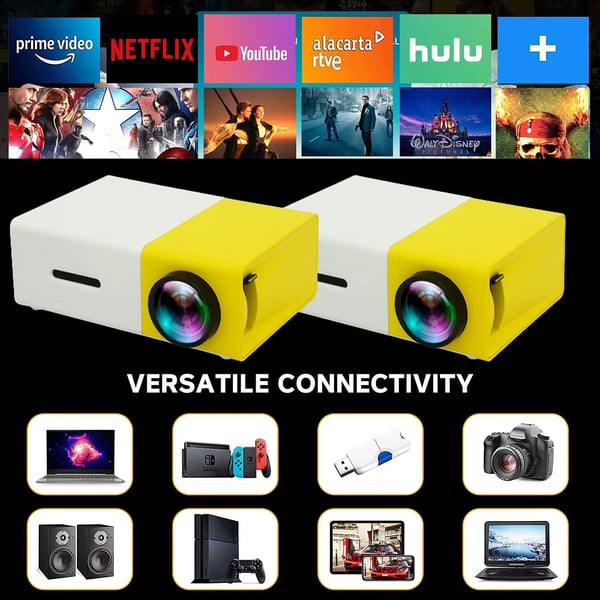 LED Home HD Mini Portable Micro Projector（Free Shipping）