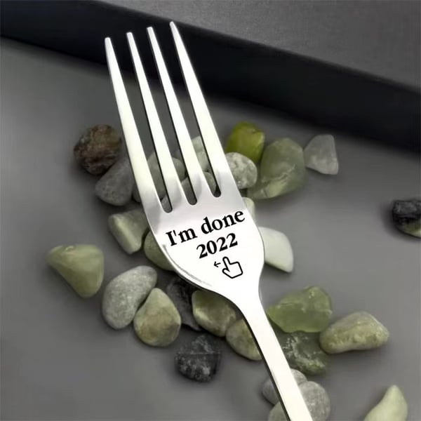 💝Engraved Fork (With Gift Box)💝