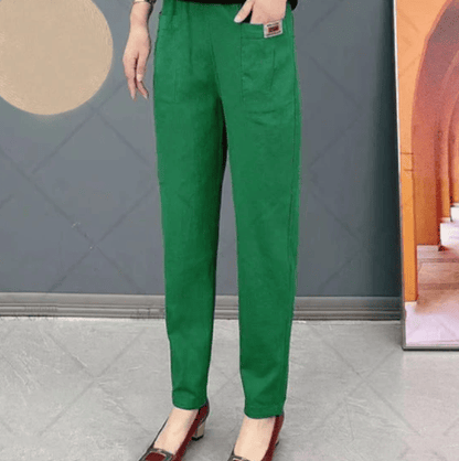 💝Women's Elastic Waist Cotton Pants