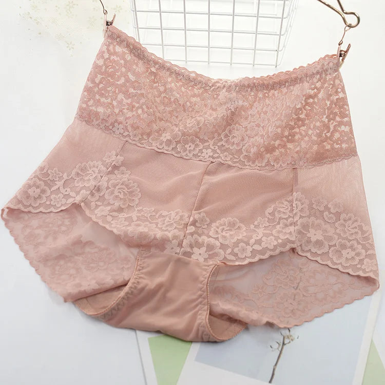 【PAY 1 GET 5PCS】HIGH WAIST SEXY LACE PANTIES