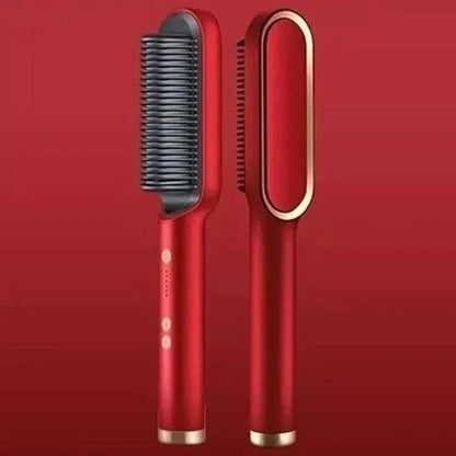 🎉2 in 1 Negative Ion Hair Straightener Styling Comb