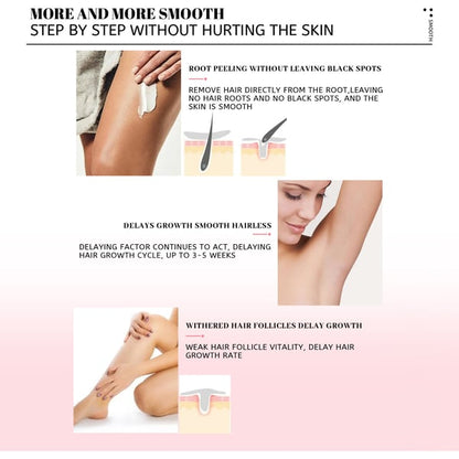 🔥Hot Sales✨Smooth as Honey: Mousse Hair Removal Spray