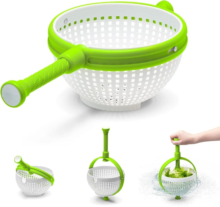 🥗Rotating drain basket