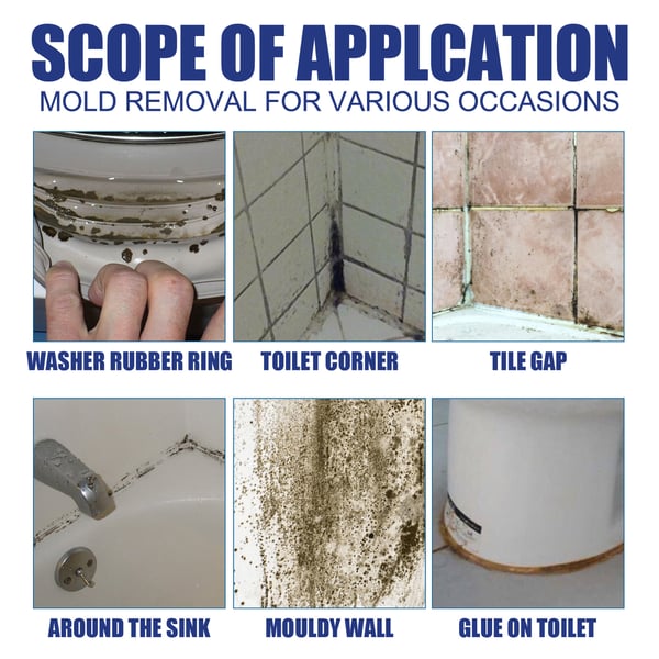 Highly Effective Mould Removal Spray - Prevents Mould Regrowth🦠