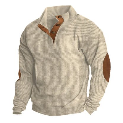 Men's Outdoor Casual Stand Collar Long Sleeve Sweatshirt (Buy 2 Free Shipping)