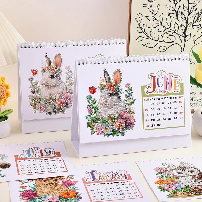🔥LAST DAY 50% OFF - 💎2026 DIY Diamond Painting Desk Calendar🗓️