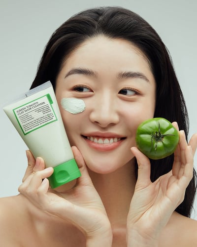 🎉Last day Super discount!💃(GREEN TOMATO) CLAY MASK CLEANSER