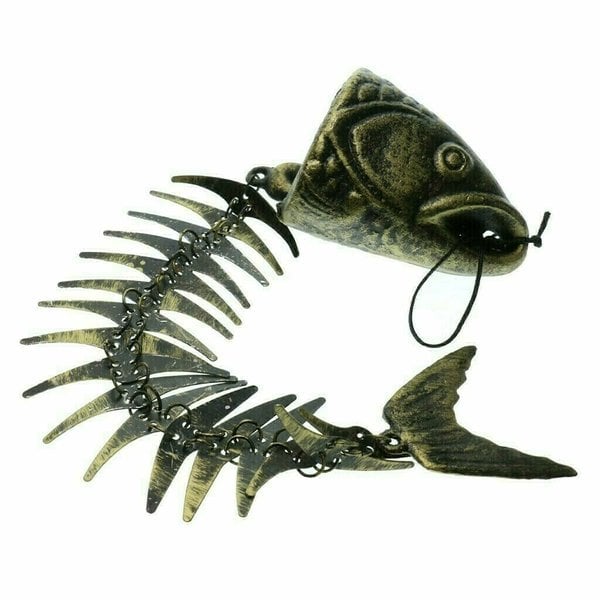 (🔥HOT SALE NOW 49% OFF) - Metal Fish Bone Wind Chimes