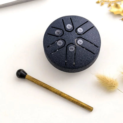 🎁49% OFF 🎵 Buddha Stones Mini Steel Tongue Drum Kit