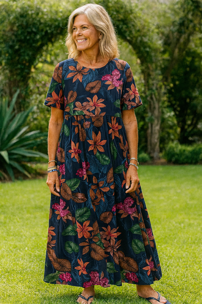 Breezy Floral Maxi Dress
