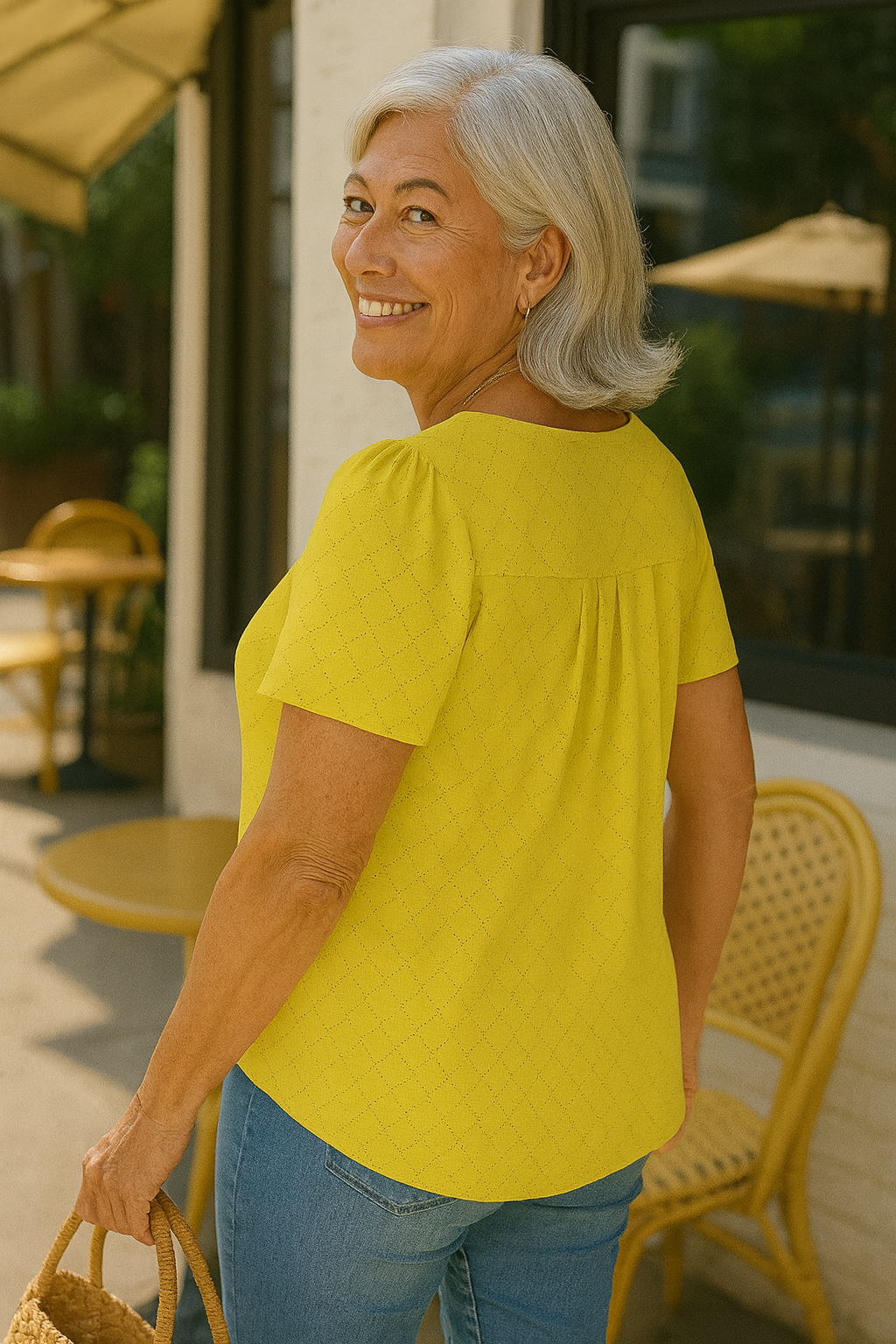 Luxe Pleated Comfort Top