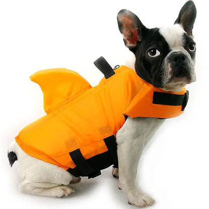 Gilet de sauvetage pour chien Shark - Gardez votre animal en sécurité et élégant dans l'eau 