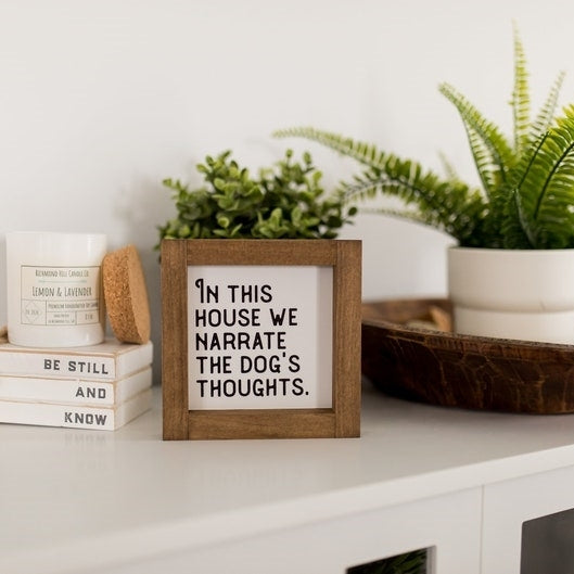 🖼️ Pet slogan home decorations