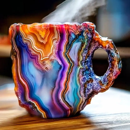 (🎁 Last day 70% OFF ) ✨️2024 New Mineral Crystal Coffee Mugs☕