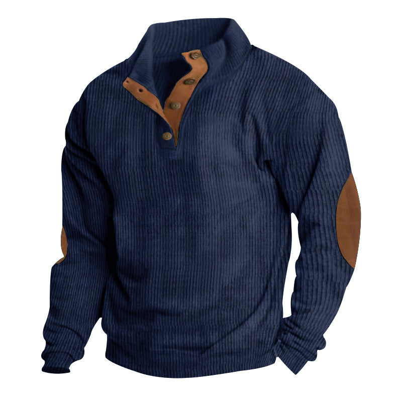 Men's Outdoor Casual Stand Collar Long Sleeve Sweatshirt (Buy 2 Free Shipping)