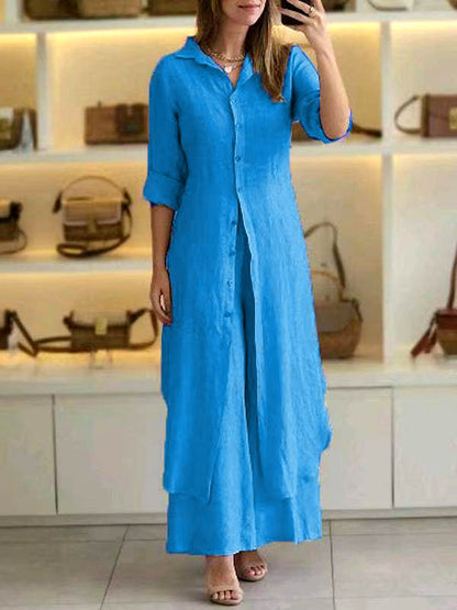 Women's Casual linen 2-piece set