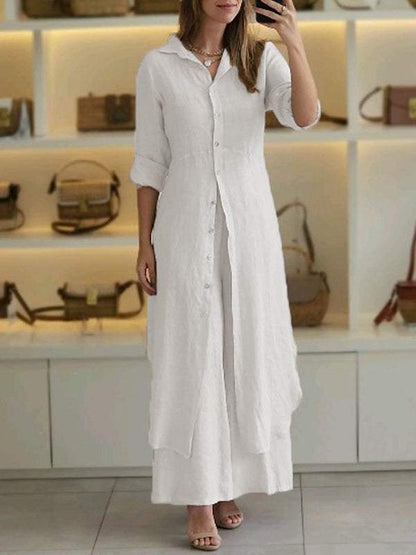 Women's Casual linen 2-piece set