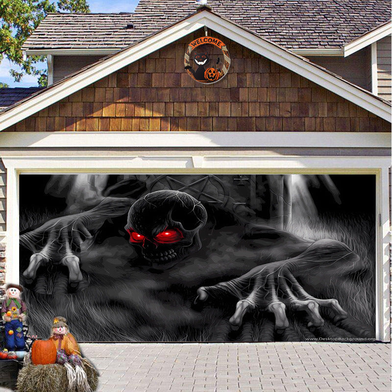 Last Day Sale 49% OFF Hot Sale-Halloween 2024 Garage Door Decoration