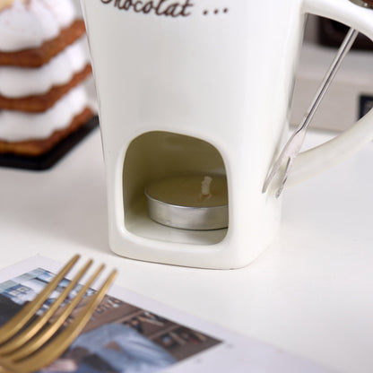 Multi-Functional Ceramic Fondue Mug