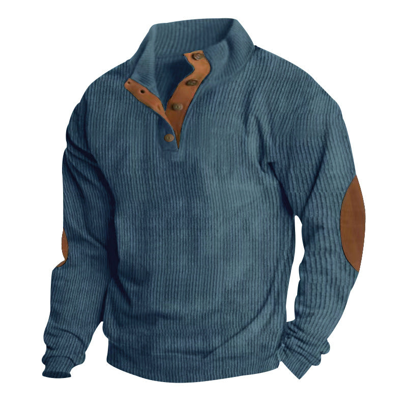 Men's Outdoor Casual Stand Collar Long Sleeve Sweatshirt (Buy 2 Free Shipping)