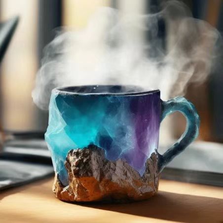 (🎁 Last day 70% OFF ) ✨️2024 New Mineral Crystal Coffee Mugs☕