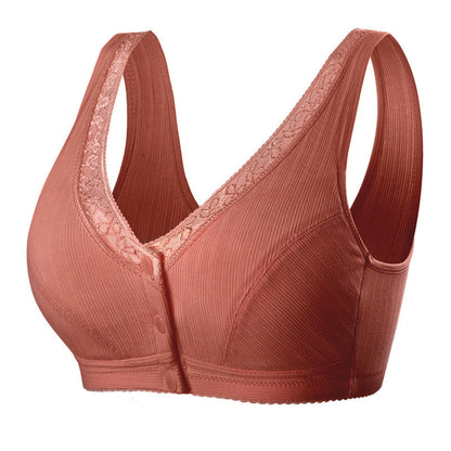 BUY 1 GET 2 FREE(Please add 3 pcs to cart)-Pure Cotton Non-steel Ring Breathable Comfortable Bra