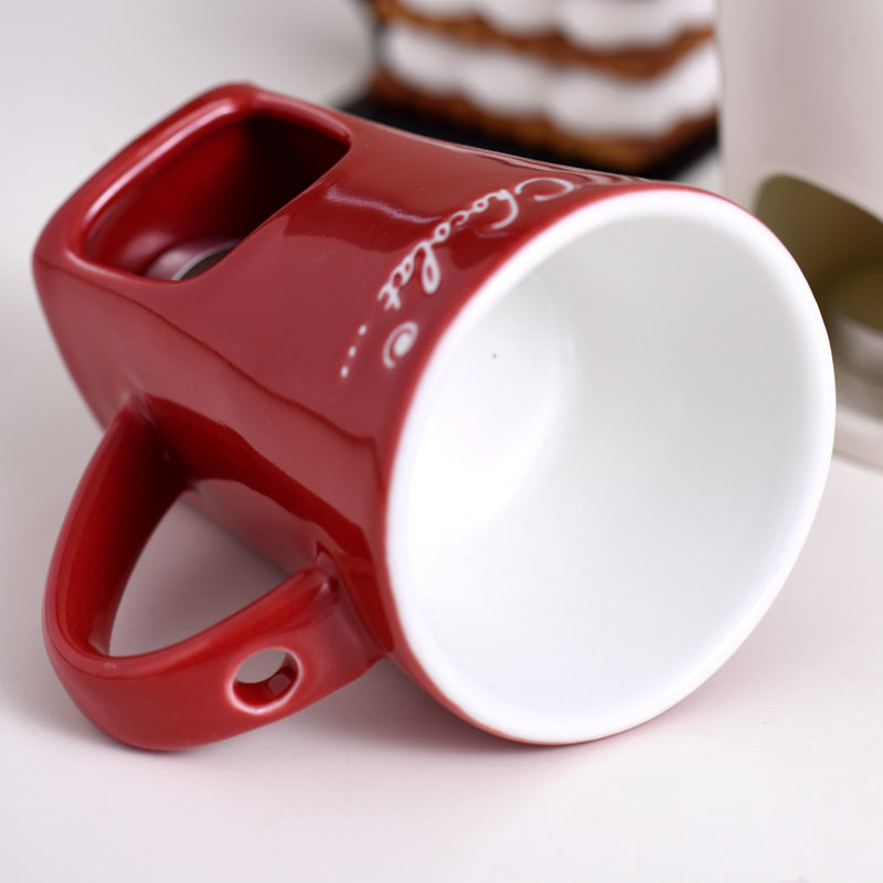 Multi-Functional Ceramic Fondue Mug