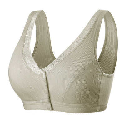 BUY 1 GET 2 FREE(Please add 3 pcs to cart)-Pure Cotton Non-steel Ring Breathable Comfortable Bra