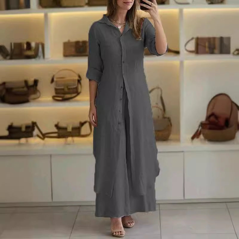 Women's Casual linen 2-piece set