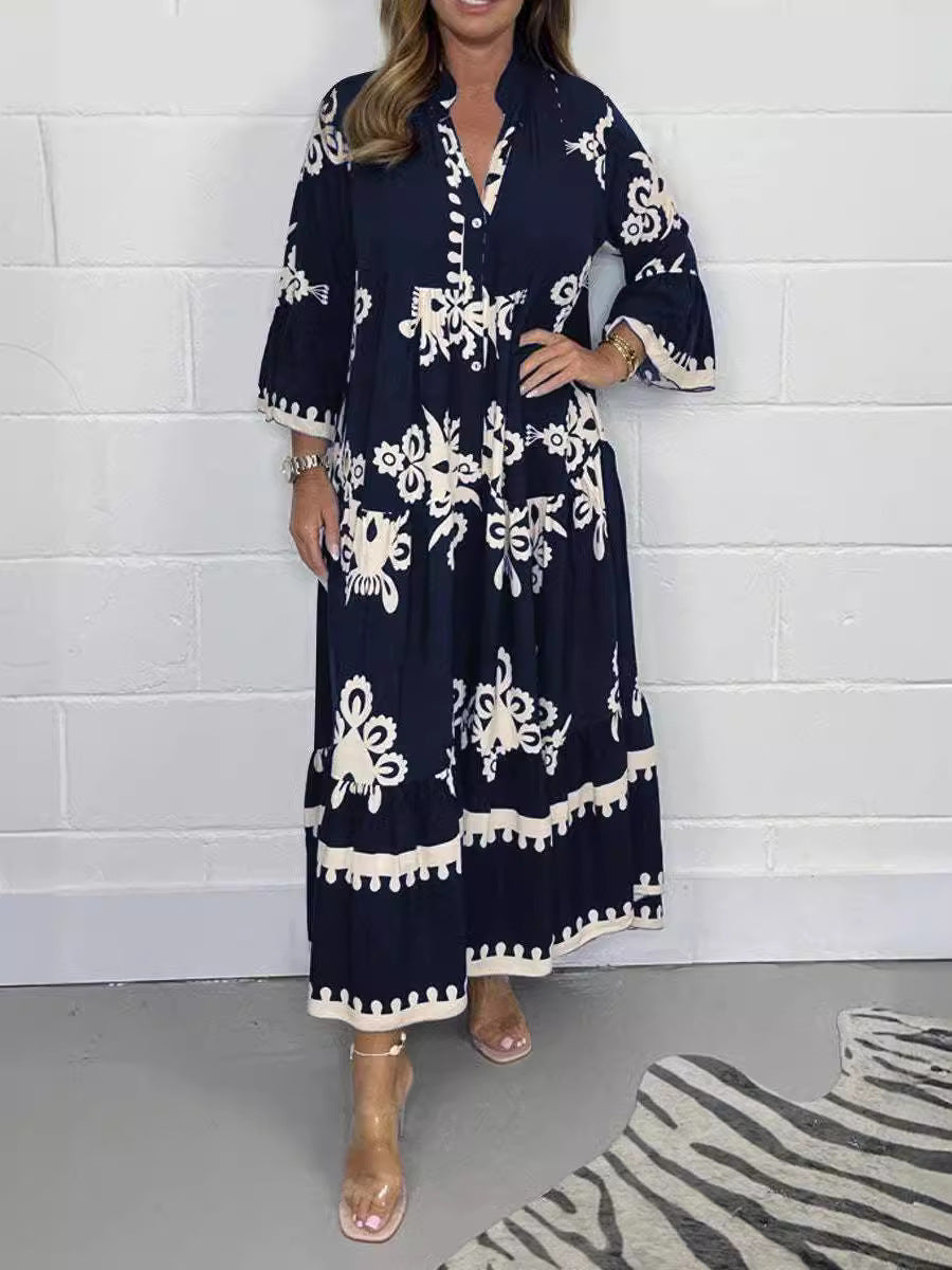 Women Casual Printed Dress (Buy 2 Free Shipping)