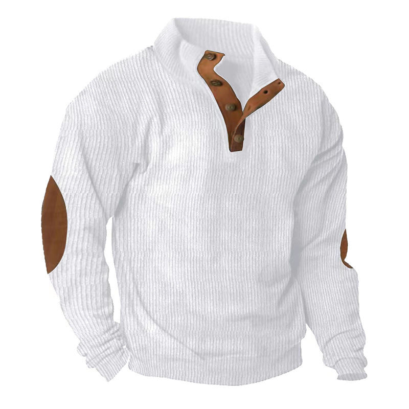 Men's Outdoor Casual Stand Collar Long Sleeve Sweatshirt (Buy 2 Free Shipping)