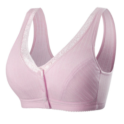BUY 1 GET 2 FREE(Please add 3 pcs to cart)-Pure Cotton Non-steel Ring Breathable Comfortable Bra