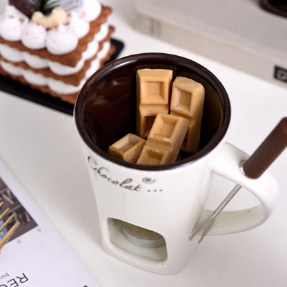 Multi-Functional Ceramic Fondue Mug