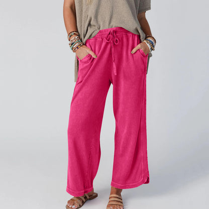 So Comfy Wide Leg Pant Cropped Length (buy 2 free shipping)