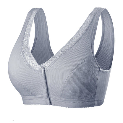 BUY 1 GET 2 FREE(Please add 3 pcs to cart)-Pure Cotton Non-steel Ring Breathable Comfortable Bra