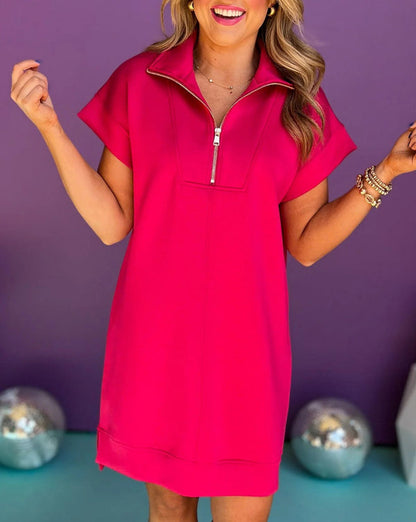 The Taylor Air 3/4 Zip Dress