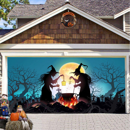 Last Day Sale 49% OFF Hot Sale-Halloween 2024 Garage Door Decoration