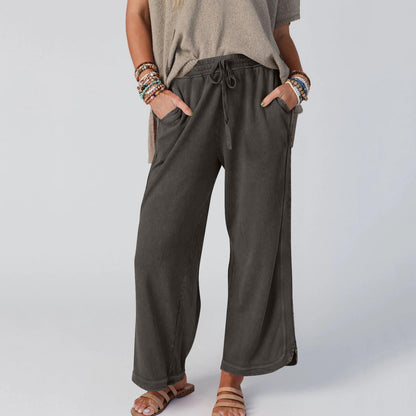 So Comfy Wide Leg Pant Cropped Length (buy 2 free shipping)