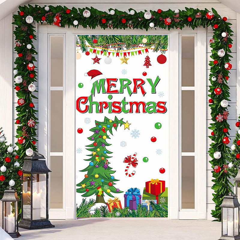 2024 Christmas Front Door Decoration