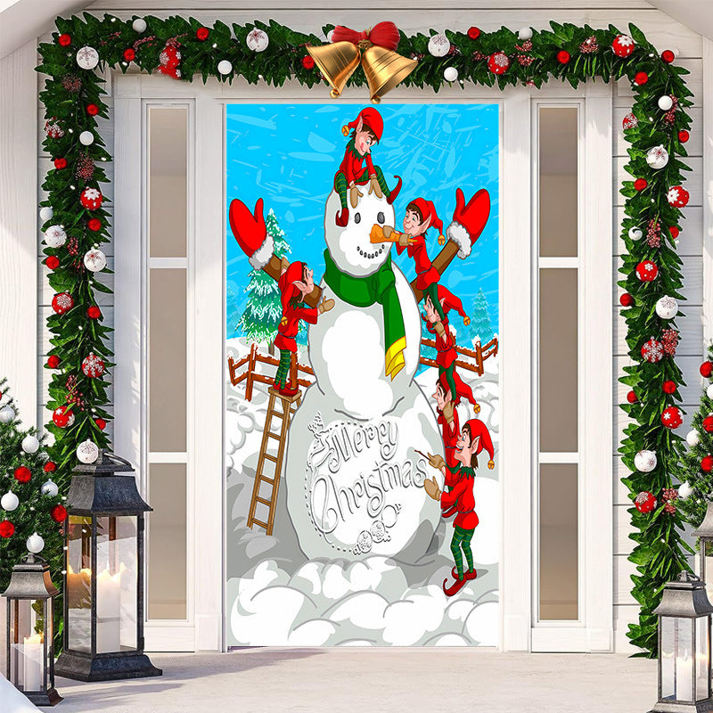 2024 Christmas Front Door Decoration