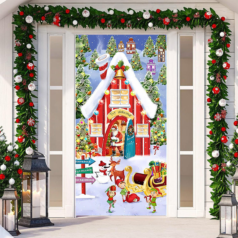 2024 Christmas Front Door Decoration